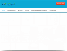 Tablet Screenshot of finanzasalmaximo.com